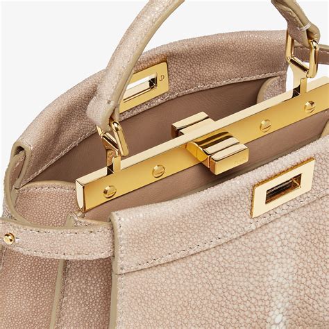 fendi tracolla piccola|Peekaboo ISeeU Petite .